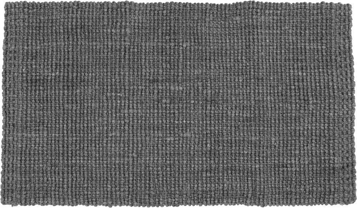 Dixie Alfombra de yute, gris oscuro 70 x 120 cm