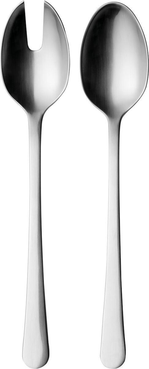 Georg Jensen Cubiertos de servir Copenhagen mate 2 piezas