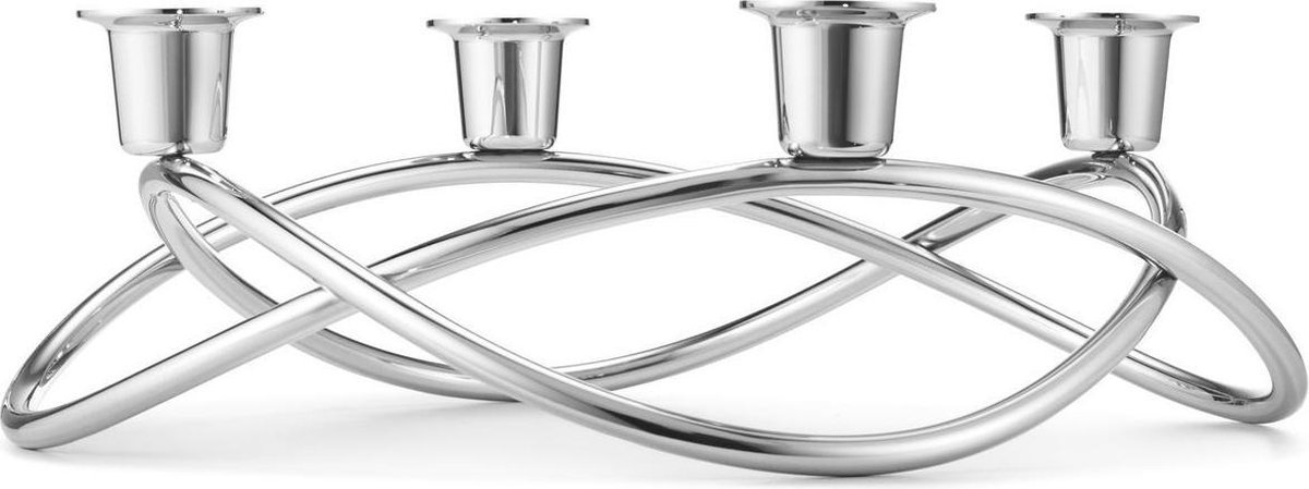Georg Jensen Portacandele Season Ø26 cm shiny