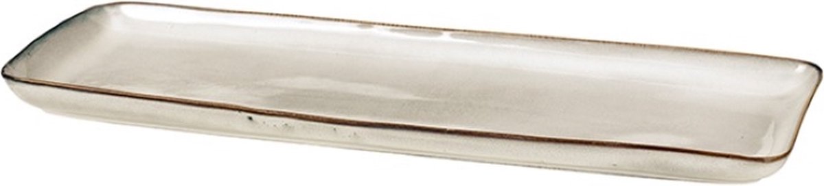 Broste Copenhagen Plato rectangular Nordic Sand 12,5 x 35 cm