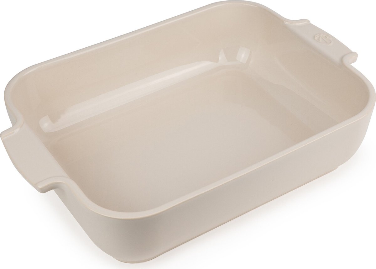 Peugeot Plat de céramique Appolia 22x32 cm Blanc