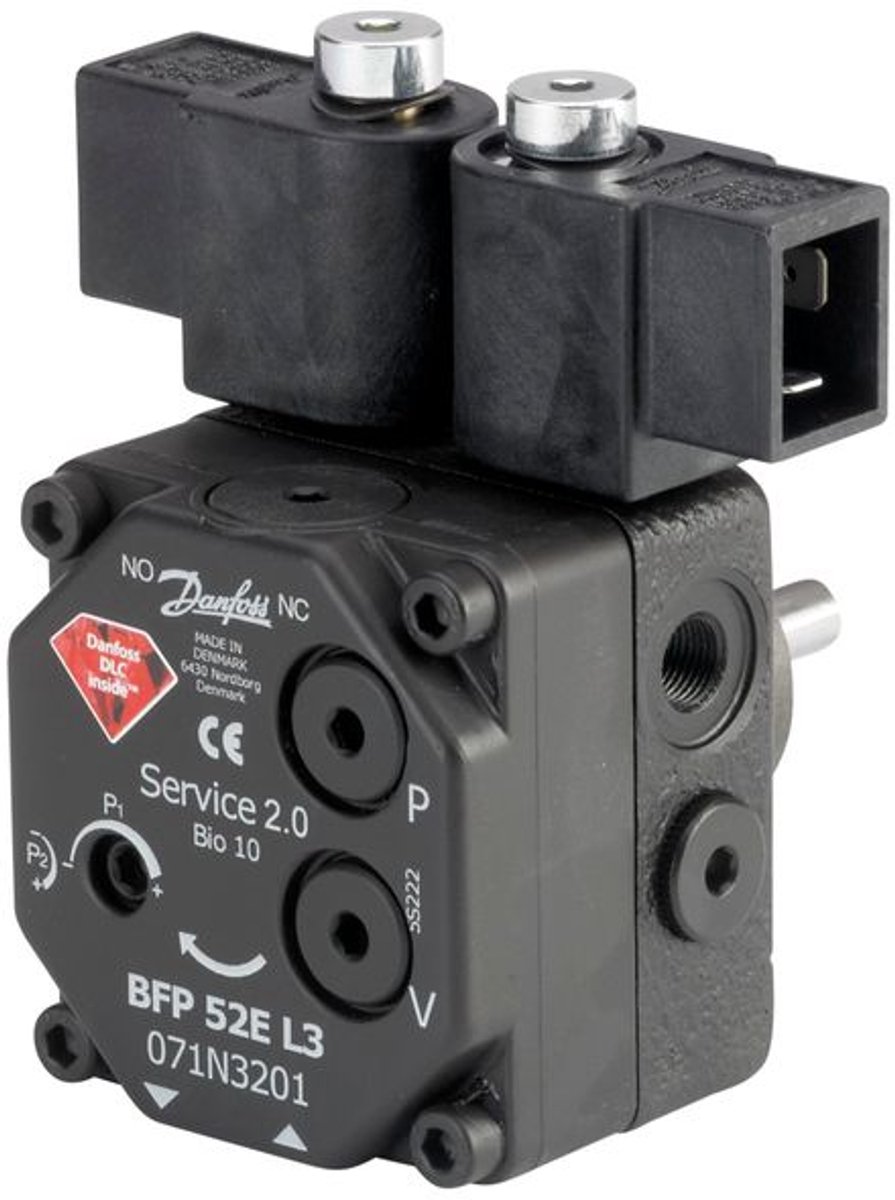 Bomba de gasóleo Danfoss BFP 52E L5 071N3202 queimador 2 etapas