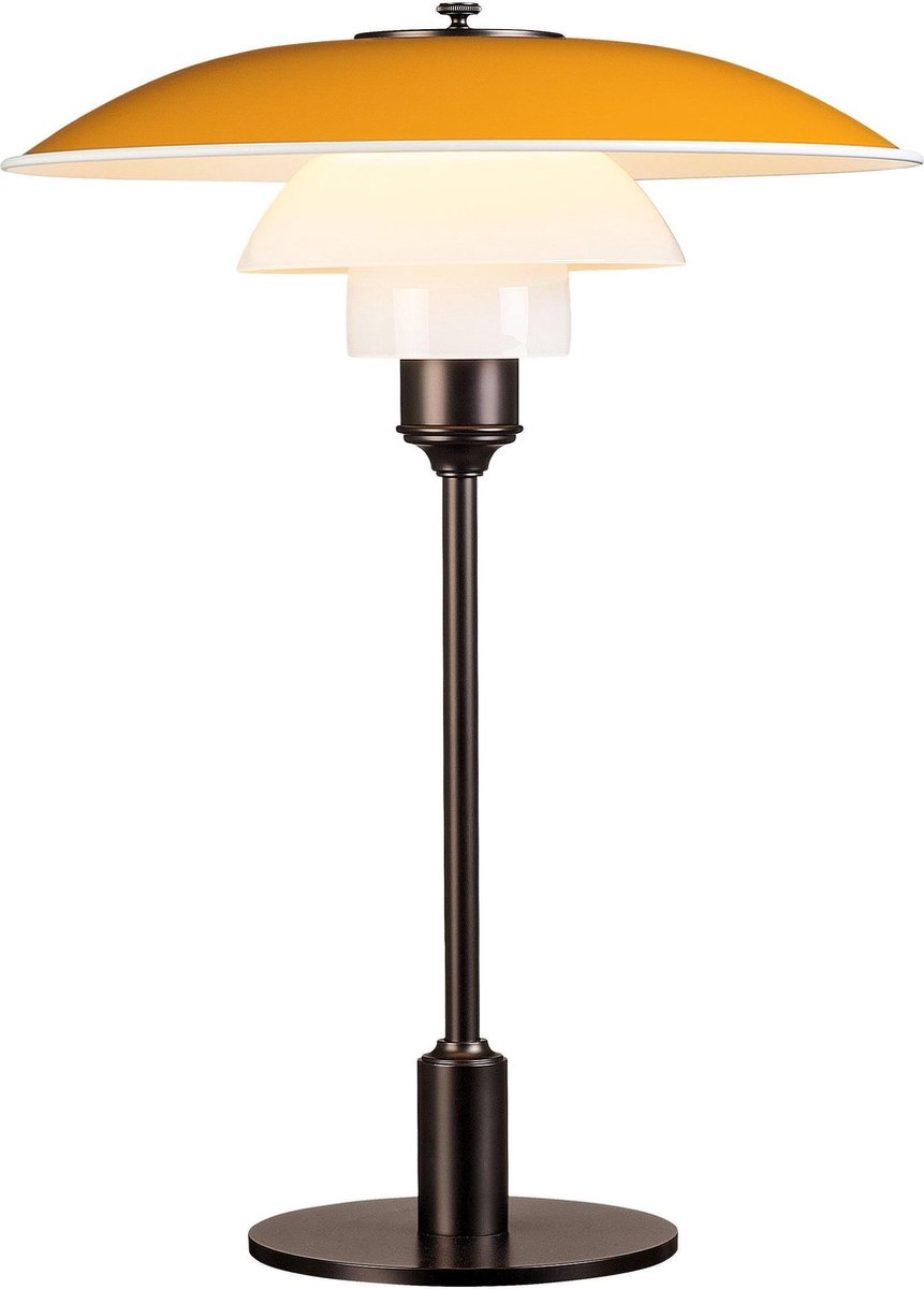 Louis Poulsen Lampe de table PH 3½-2½ Jaune