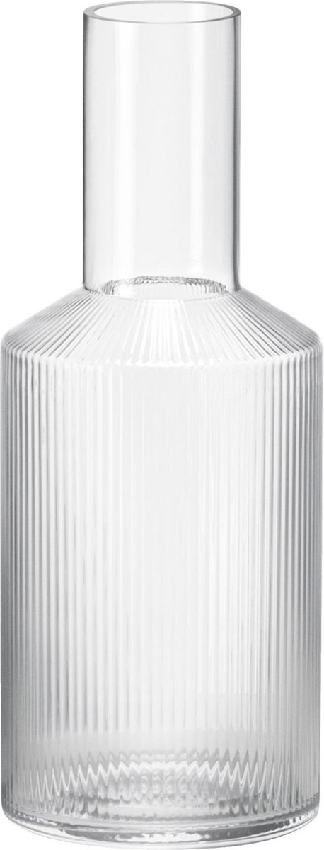 Ferm Living Caraffa Ripple trasparente