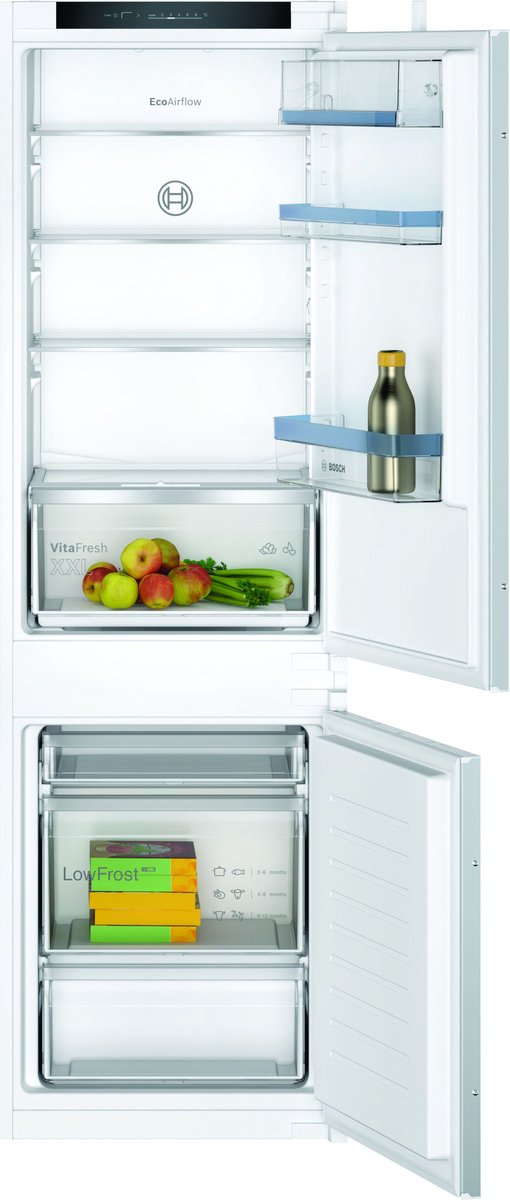 Bosch Serie 4 KIV86VSE0 nevera y congelador Integrado 267 L E Blanco