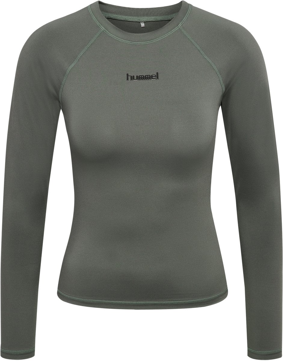 Hummel Prima LS Tee T. S Gris Femme