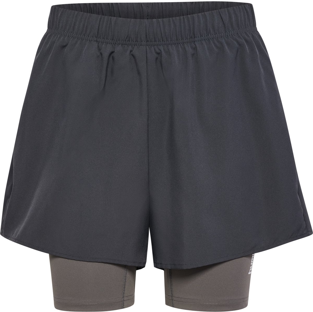 Hummel HIIT Intensity 2in1 Shorts T. M Gris Femme