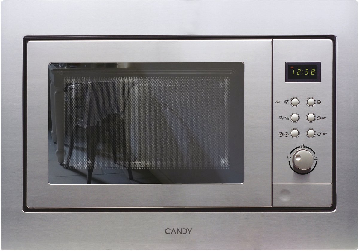 Candy MIC 201 EX Acero inoxidable Microondas con grill Integrado 20 L 800 W