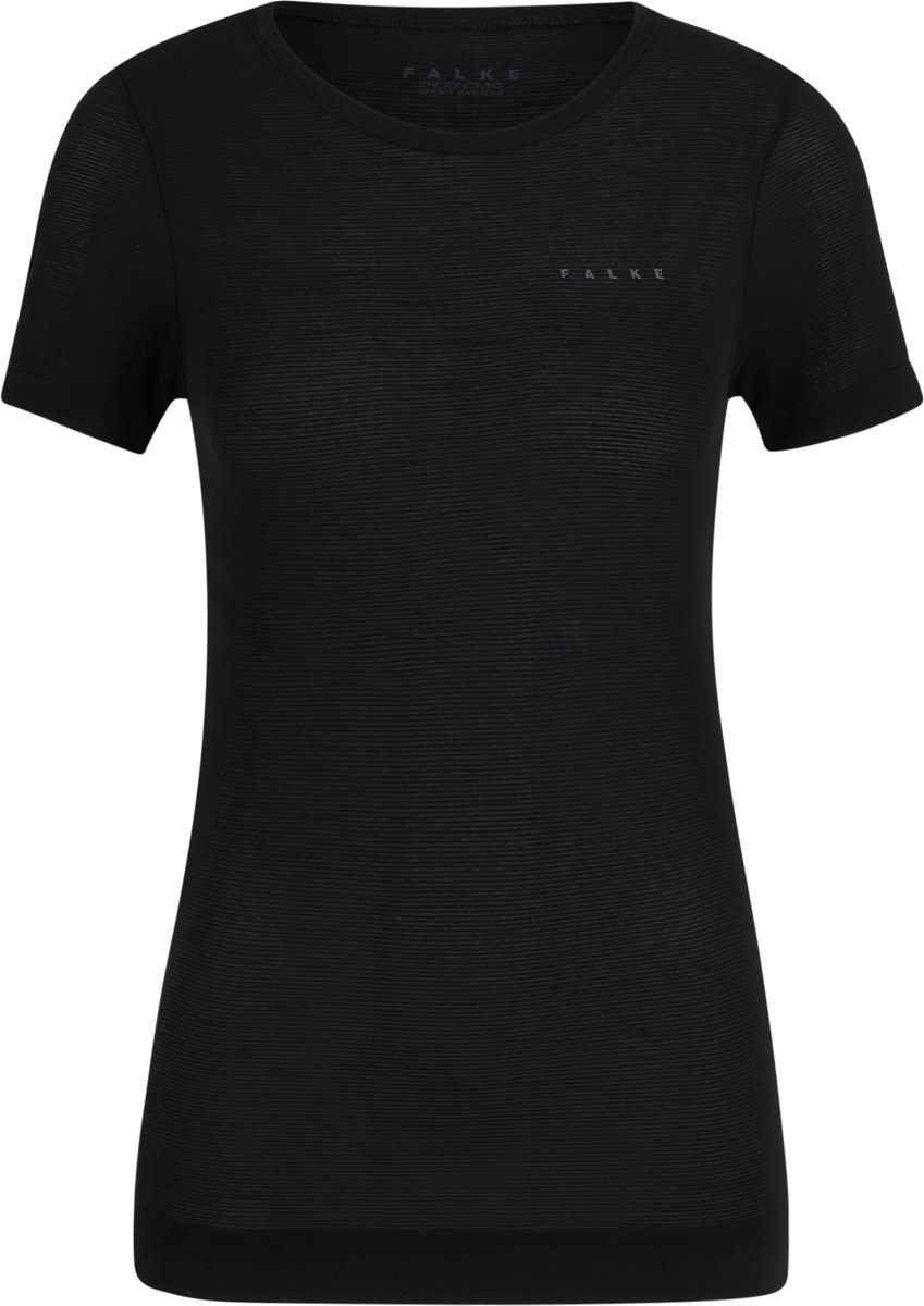 Falke Ultralight Cool SS Tee T. XL Noir Femme