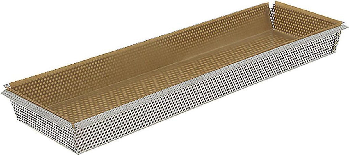 De Buyer Moule avec fond amovible 10,5x35 cm