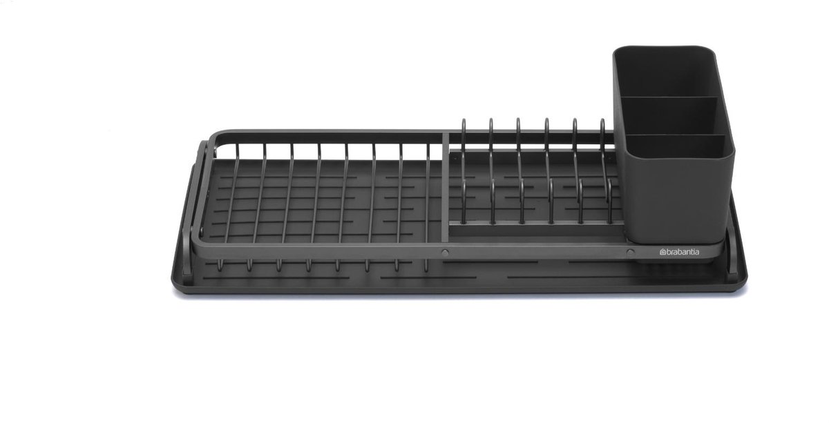 Brabantia Escurreplatos compacto Brabantia gris oscuro