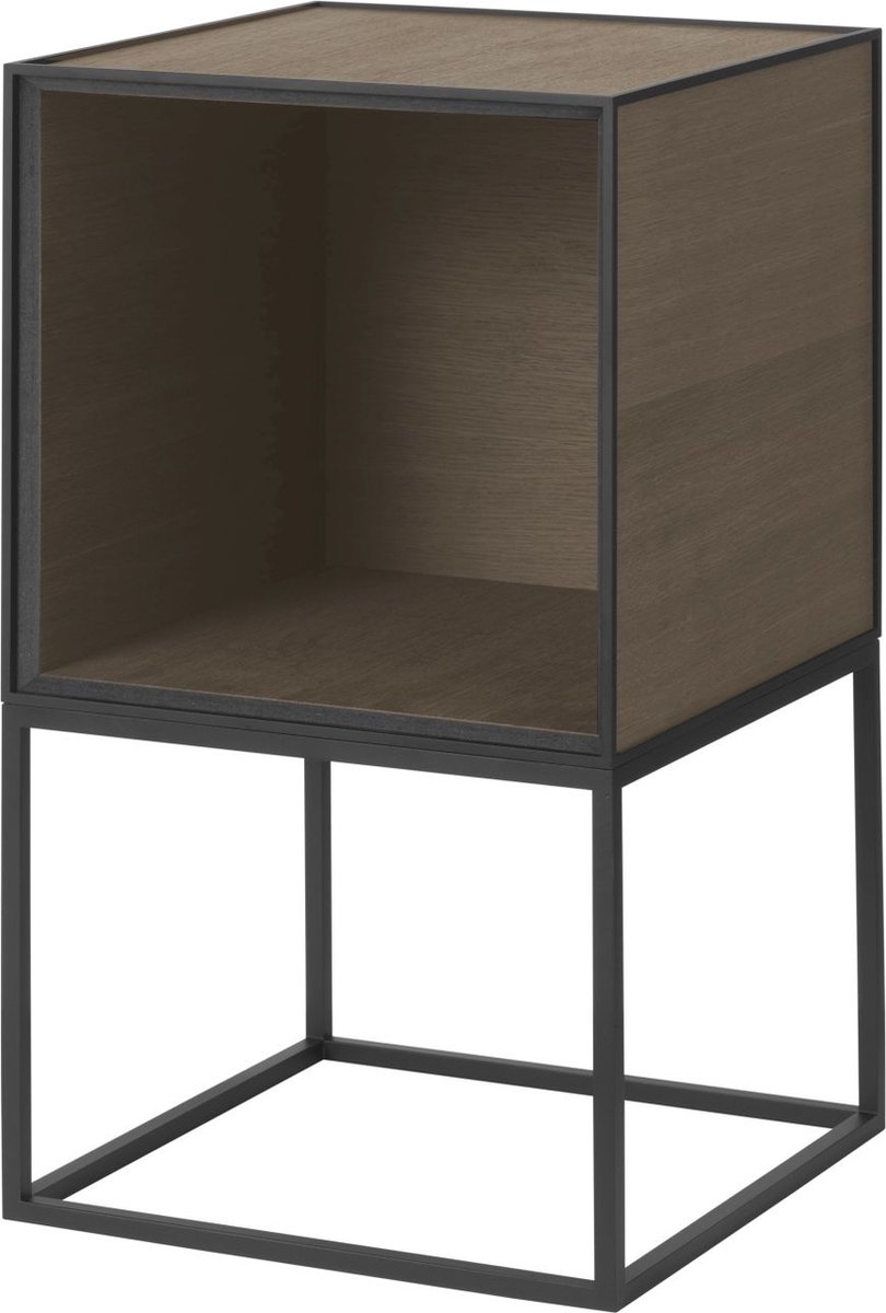 Audo Copenhagen Cubo Frame 35 senza anta rovere affumicato