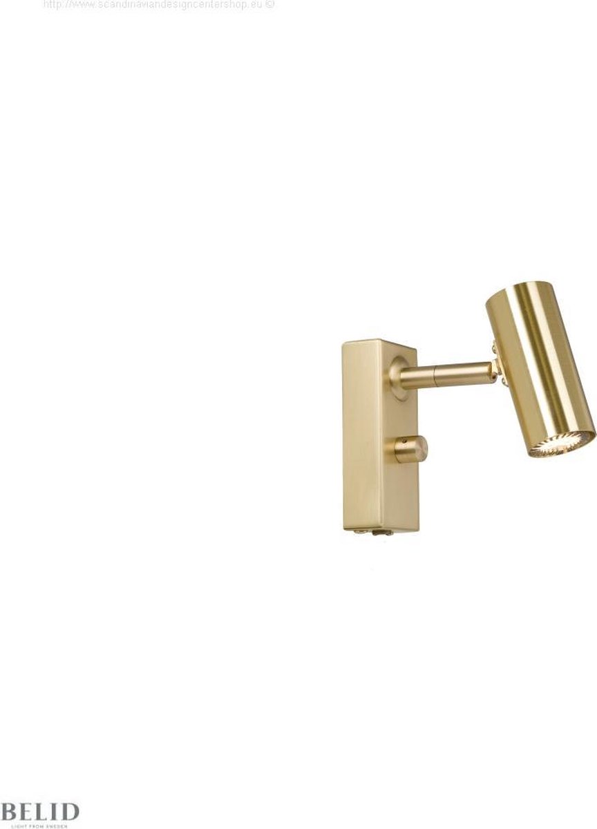 Belid Lámpara de pared Cato latón