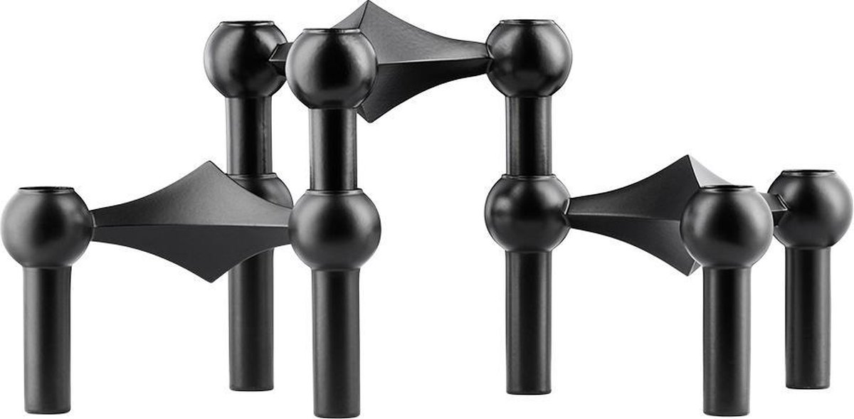 STOFF Nagel Candeliere STOFF Nagel confezione da 3 nero