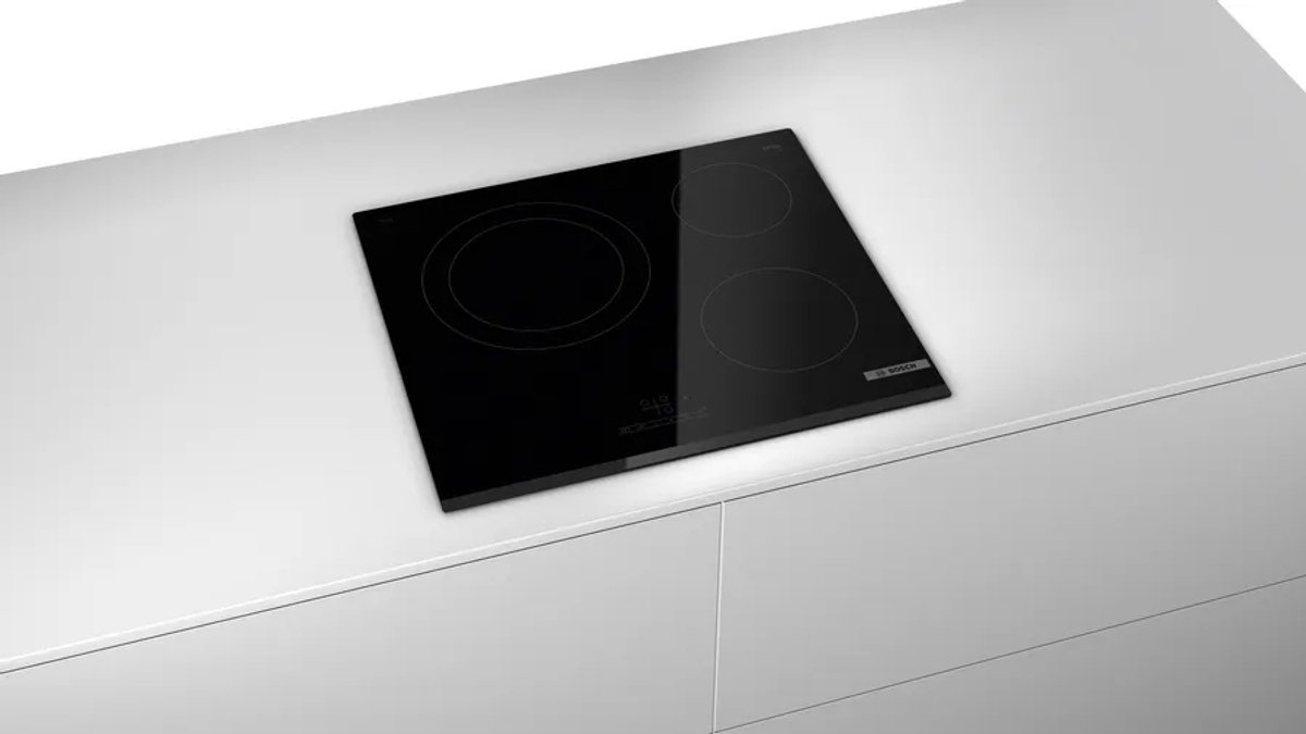 Placa Vitrocerámica Bosch Serie 4 PKK631BB8E | Negro | 3 zonas | 5700 W | 60 cm