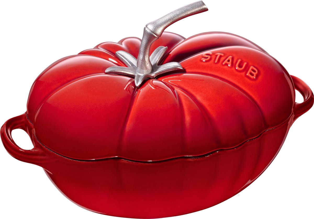 STAUB Olla de tomate de hierro fundido Staub 2,9 l rojo