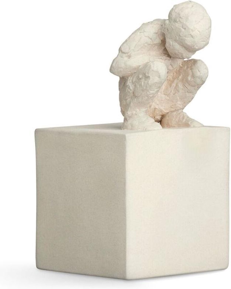 Kähler Escultura con mensaje Character The curious one