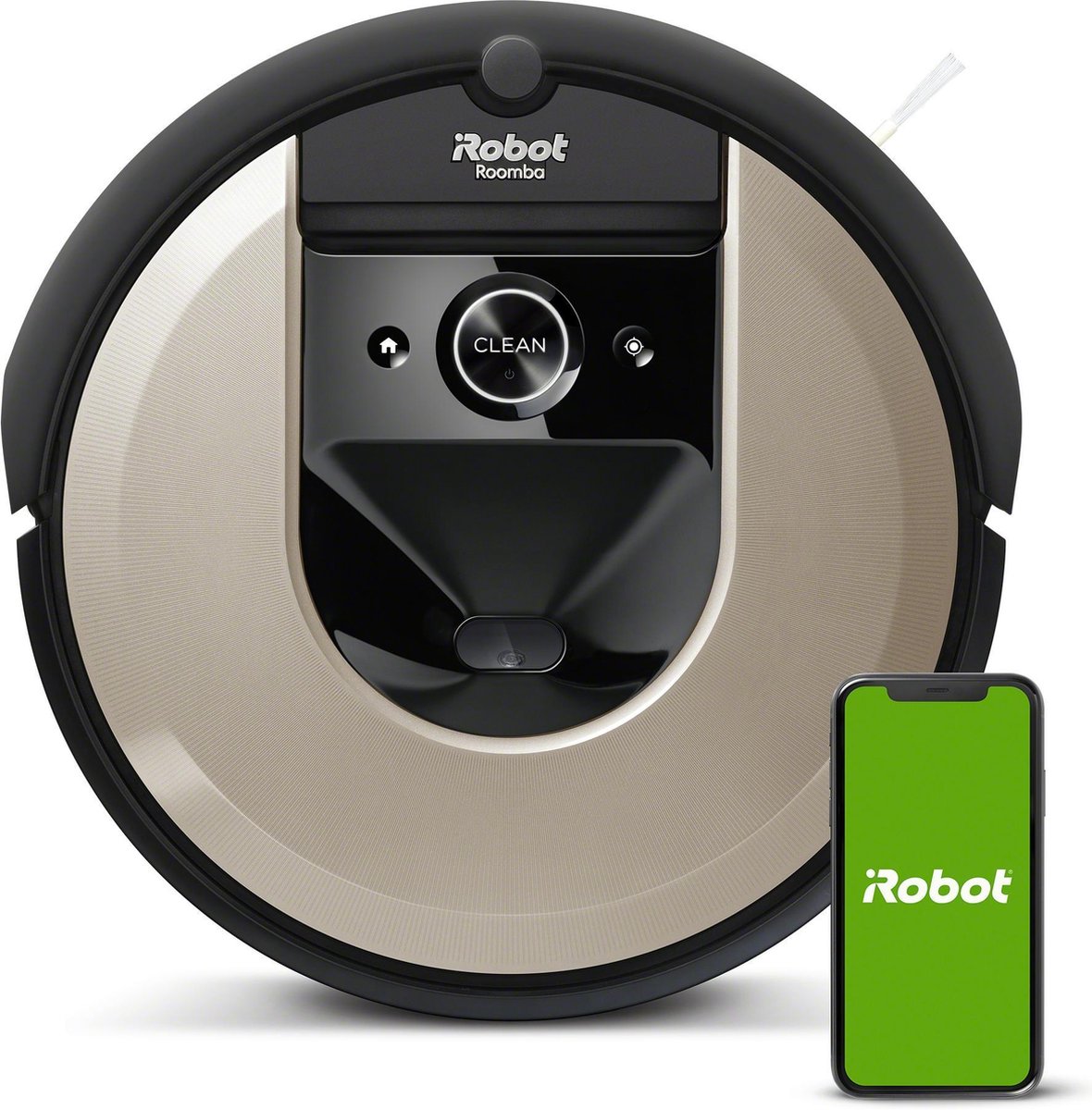 iRobot Roomba i6 aspiradora robotizada 0,4 L Sin bolsa Beige, Negro