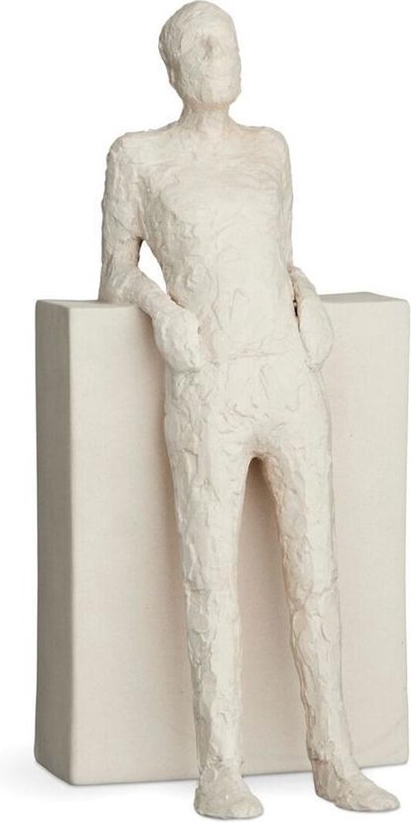 Kähler Escultura con mensaje Character The hedonist