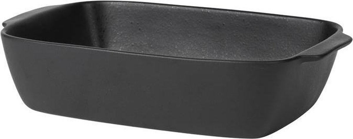 Broste Copenhagen Fuente para horno Vig, negro mediana