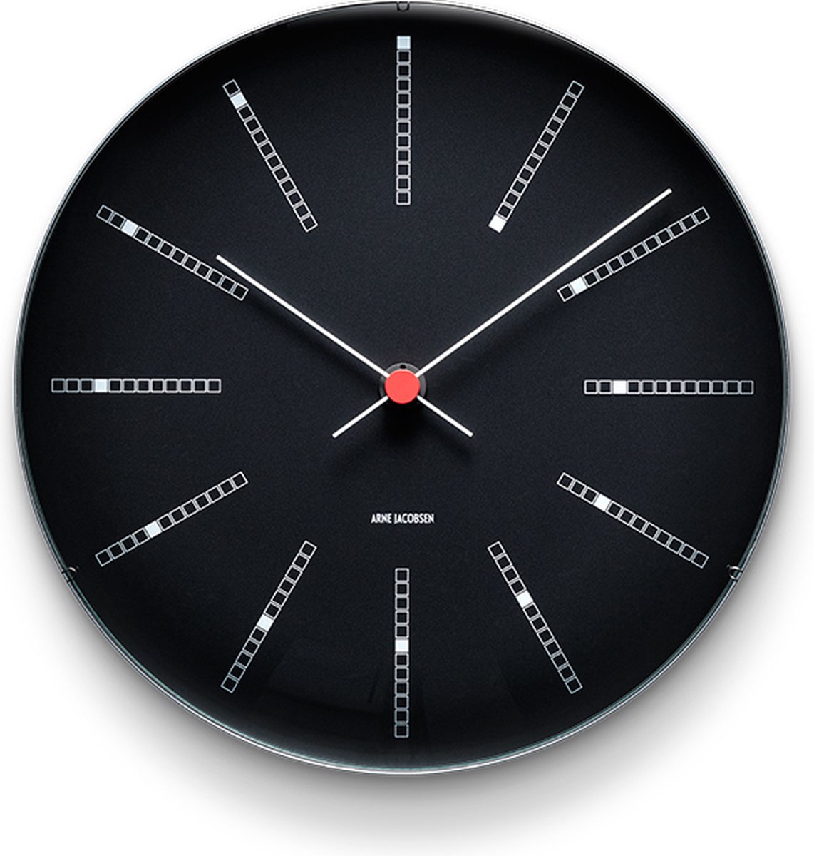 Arne Jacobsen Clocks Reloj de pared AJ Bankers negro Ø 29 cm