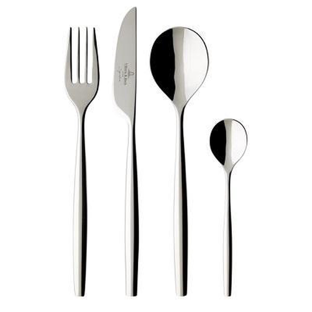 Villeroy & Boch Cubertería Metro Chic 24 piezas acero inoxidable