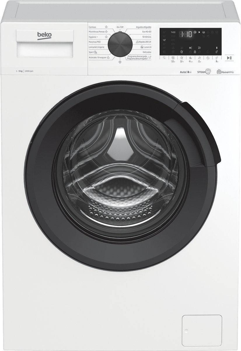 Beko WRA 9714 XW DR lavadora Carga frontal 9 kg 1400 RPM Blanco