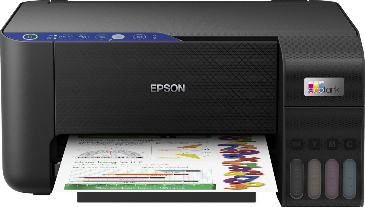 Epson EcoTank Impresora multifunción ET-2811 A4 con depósito de tinta, conexión Wi-Fi
