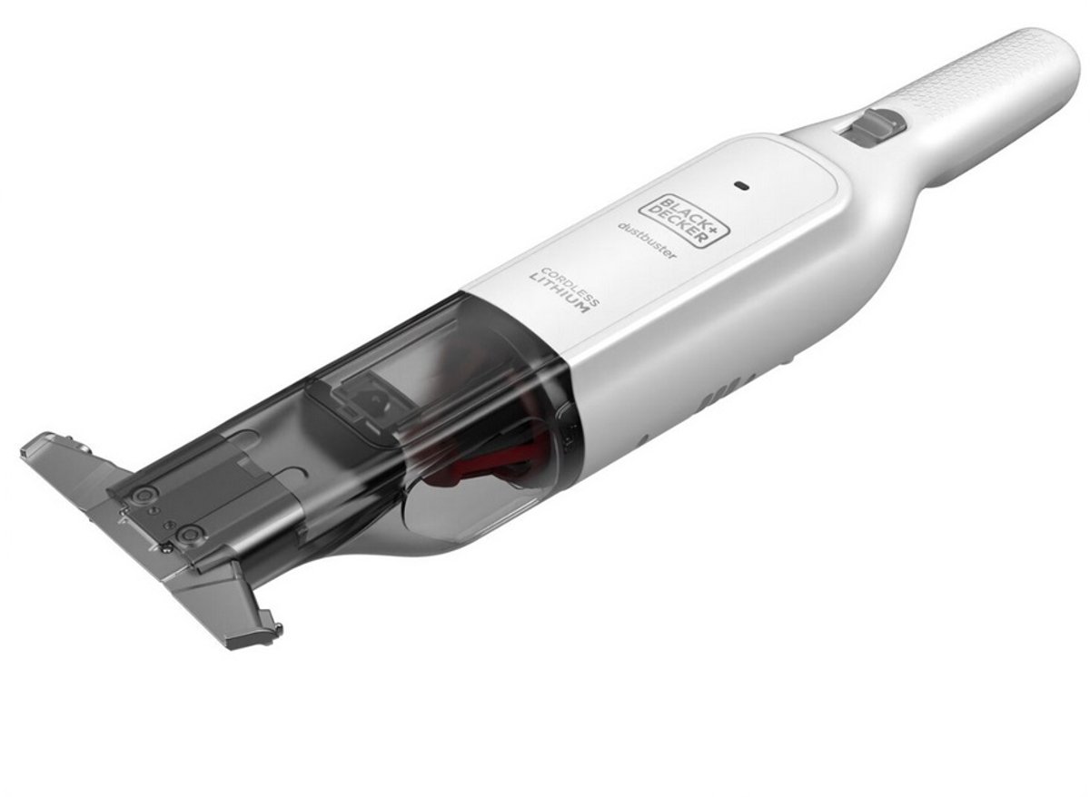 Black & Decker HLVC315J11-QW aspiradora de mano Negro, Blanco Sin bolsa