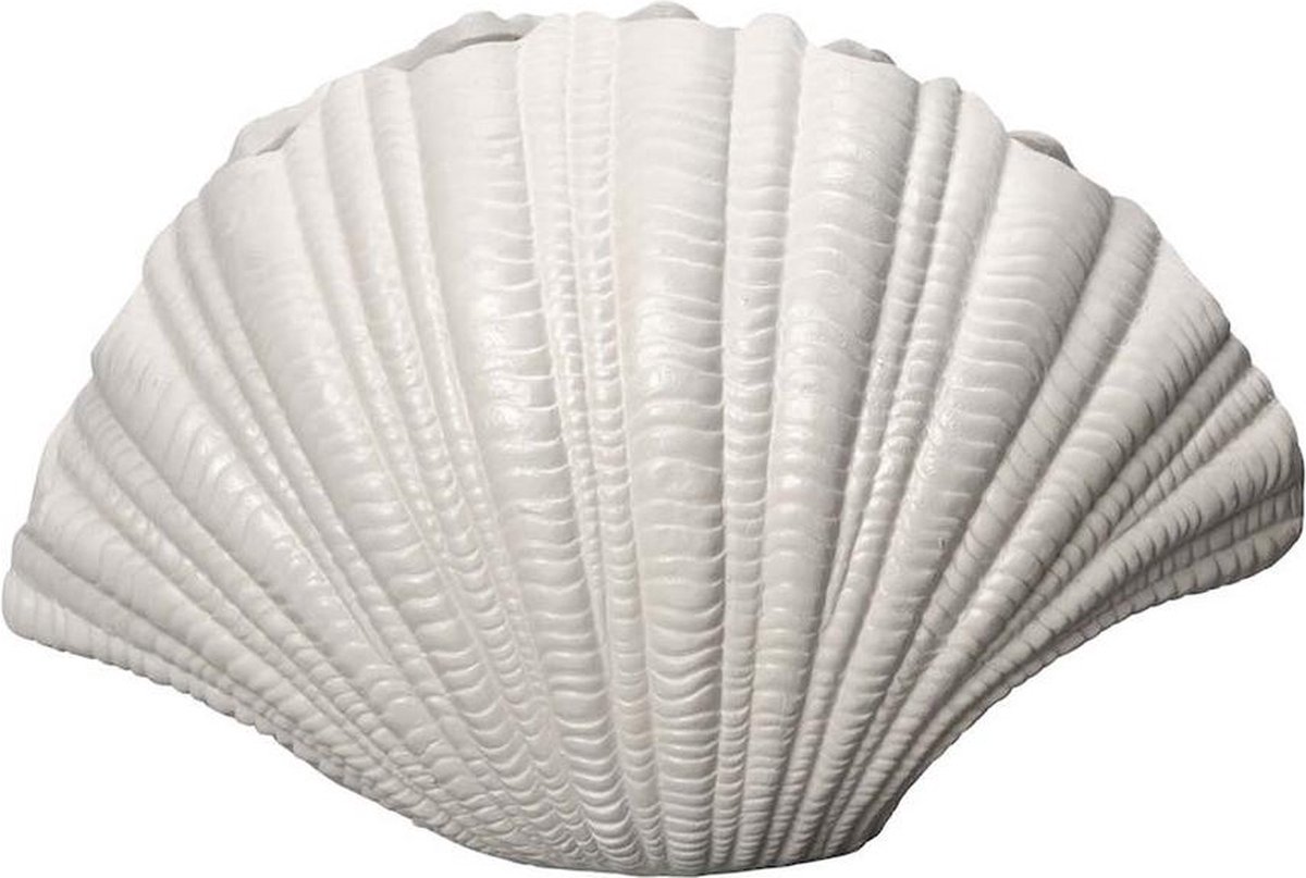 Byon Jarrón Shell blanco