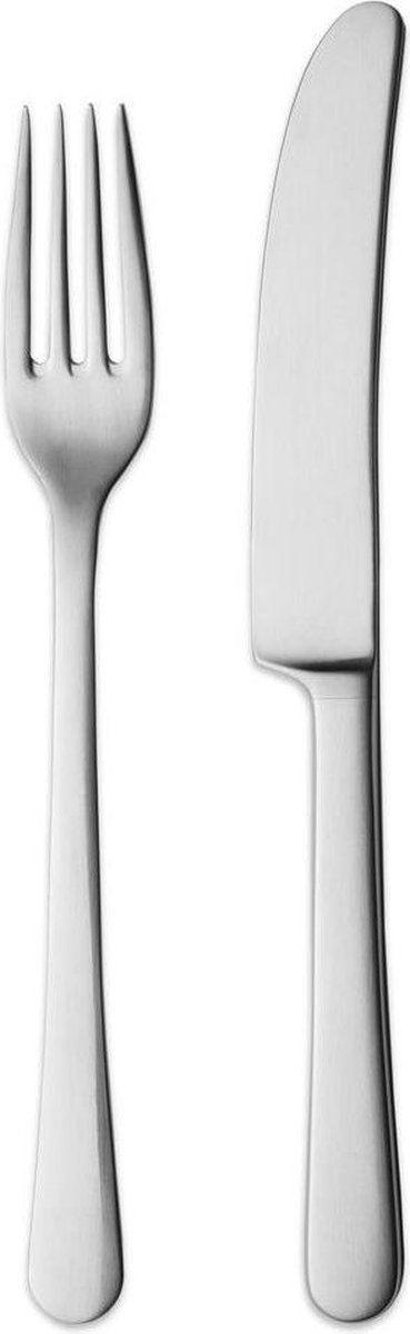 Georg Jensen Cubiertos de postre Copenhagen mate 8 piezas