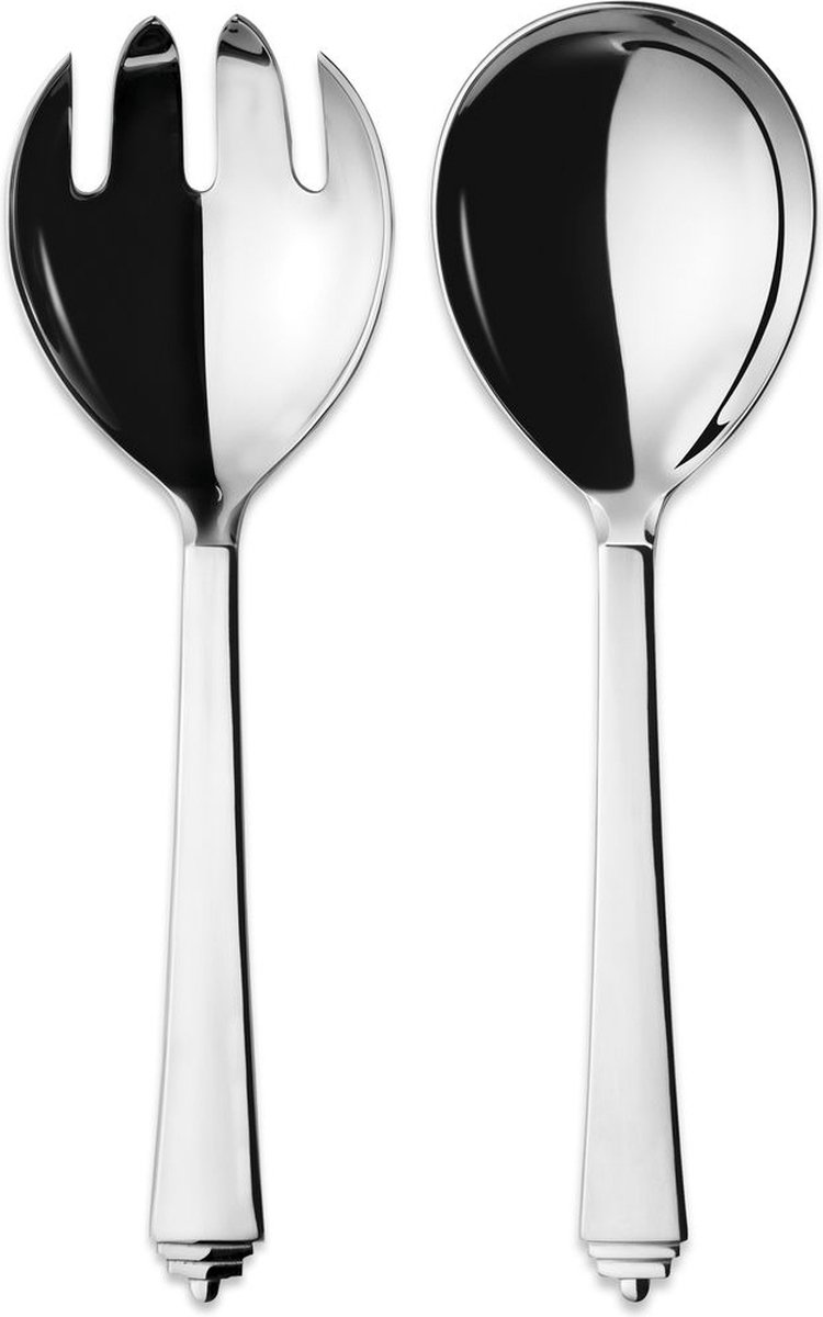 Georg Jensen Cubiertos de servir Pyramid 2 piezas