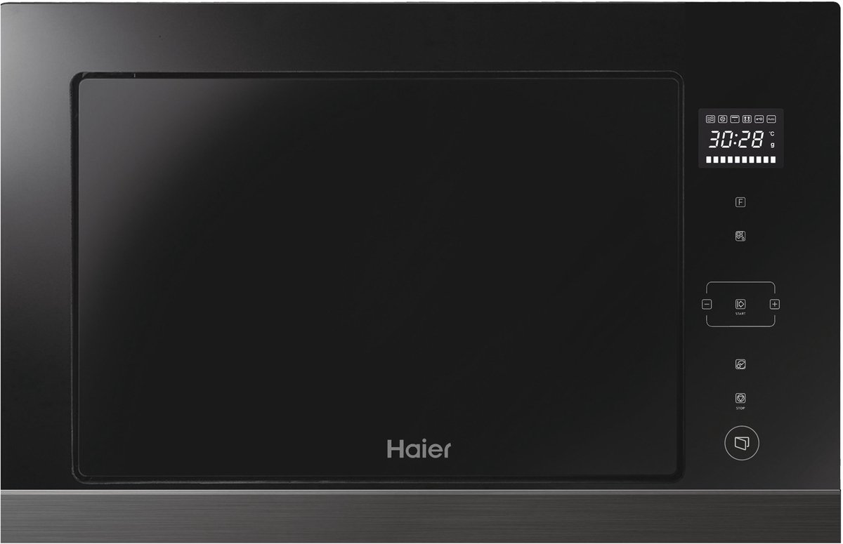 Microondas Integrable Haier HOR38G5FT Series 4 | 28 Litros | Grill | Negro | Full Touch