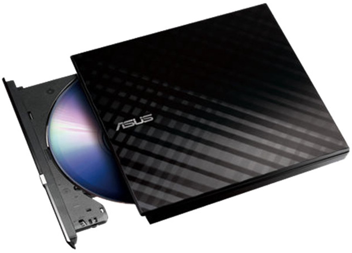 Grabadora DVD ASUS SDRW-08D2S-U Lite | DVD±RW | Negro