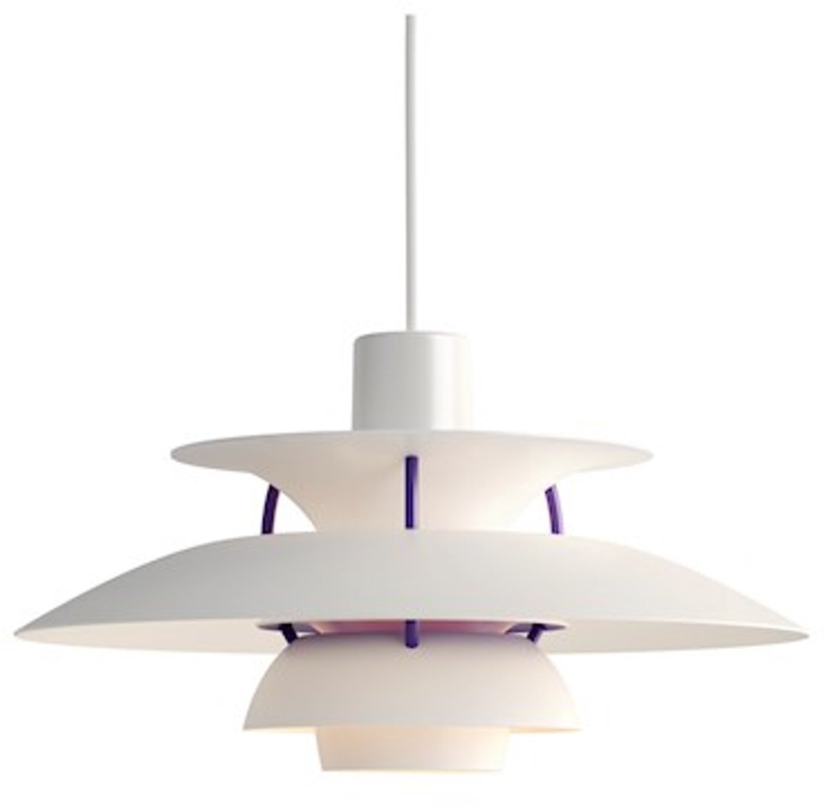 Louis Poulsen Lampada a sospensione PH 5 Ø300, Arancione
