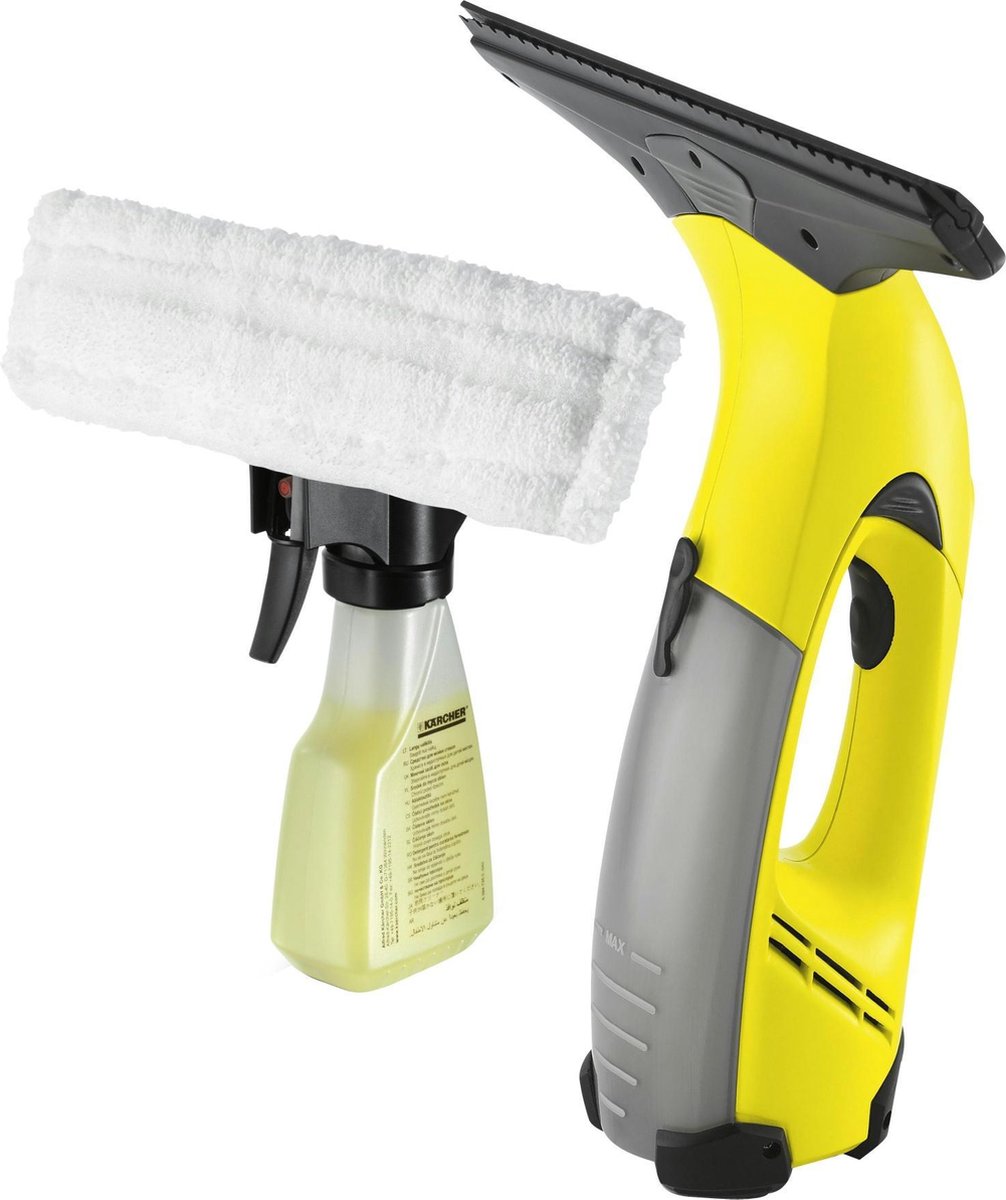 Kärcher WV 50 Plus limpiador eléctrico ventana 0,1 L Negro, Gris, Amarillo