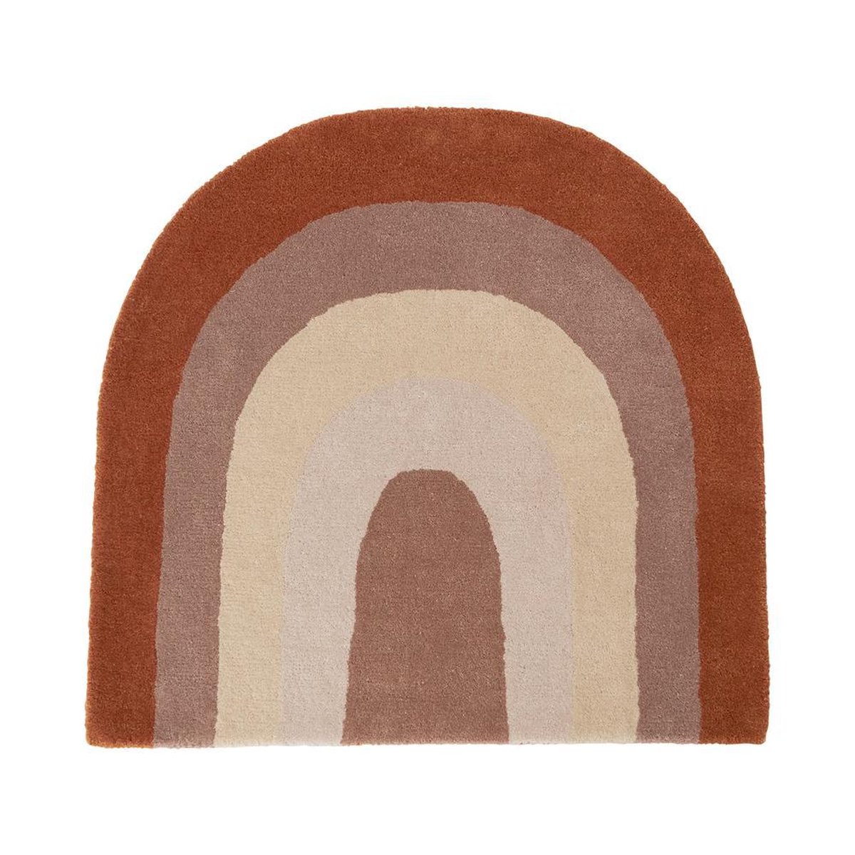 OYOY Tappeto per bambini Rainbow 88x90 cm choko