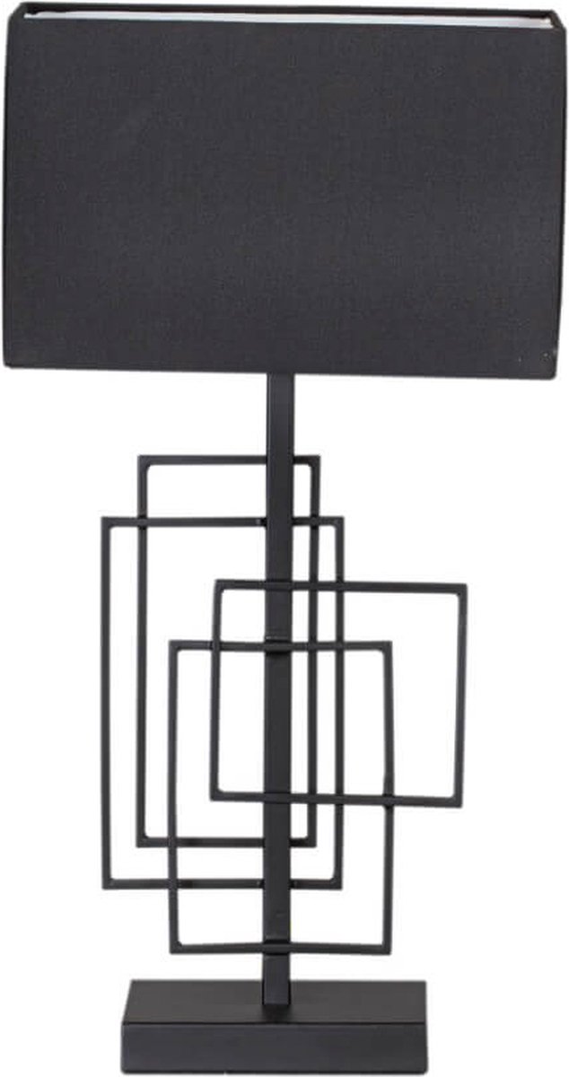 By Rydéns Lámpara de mesa Paragon 52 cm negro mate-negro