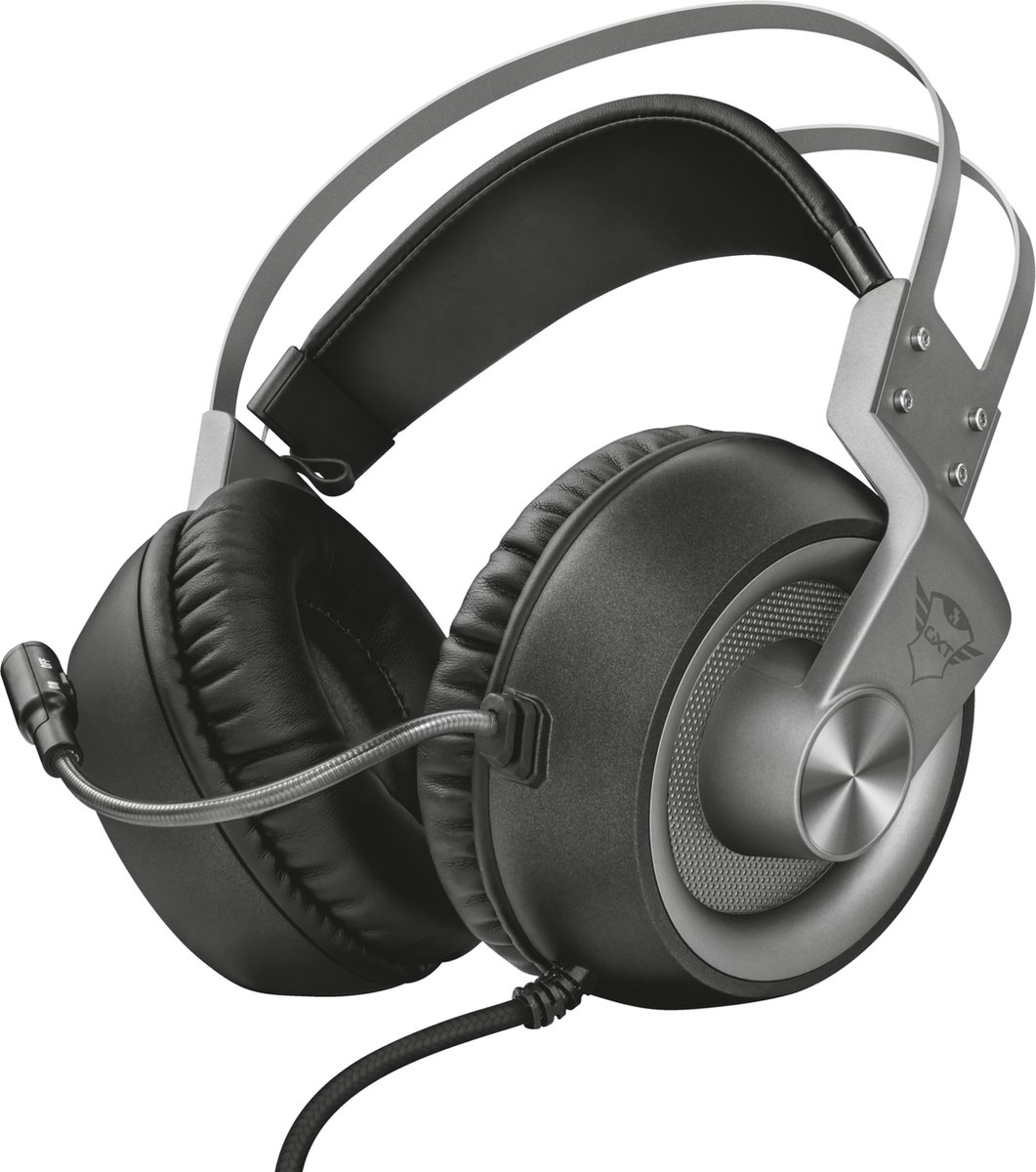 Auriculares Trust GXT 430 Ironn | Alámbrico | Diadema Juego | Negro