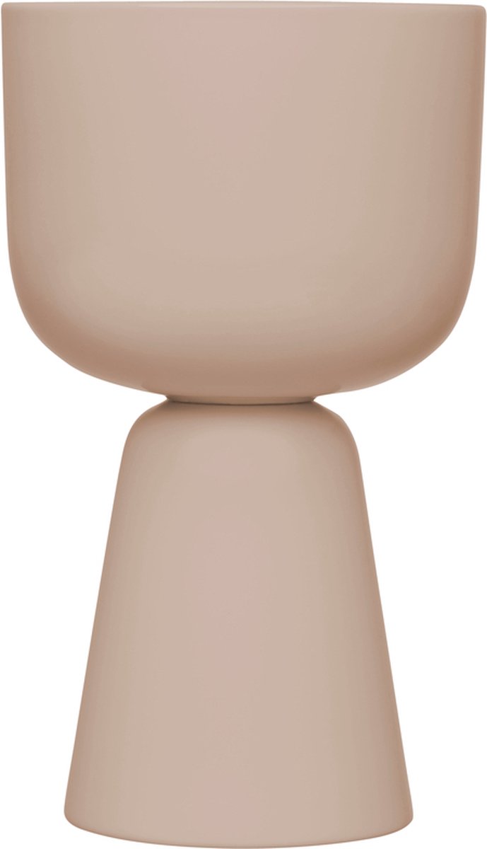 Iittala Maceta Nappula Ø15 cm altura 26 cm Beige