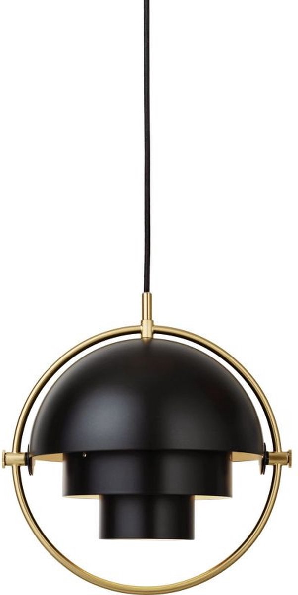 GUBI Lámpara de techo Multi-Lite small latón-negro