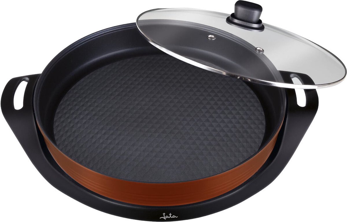 Sartén Paellera eléctrica Jata JEPE1639 | 38 CM Diámetro | 2000 W | Antiadherente