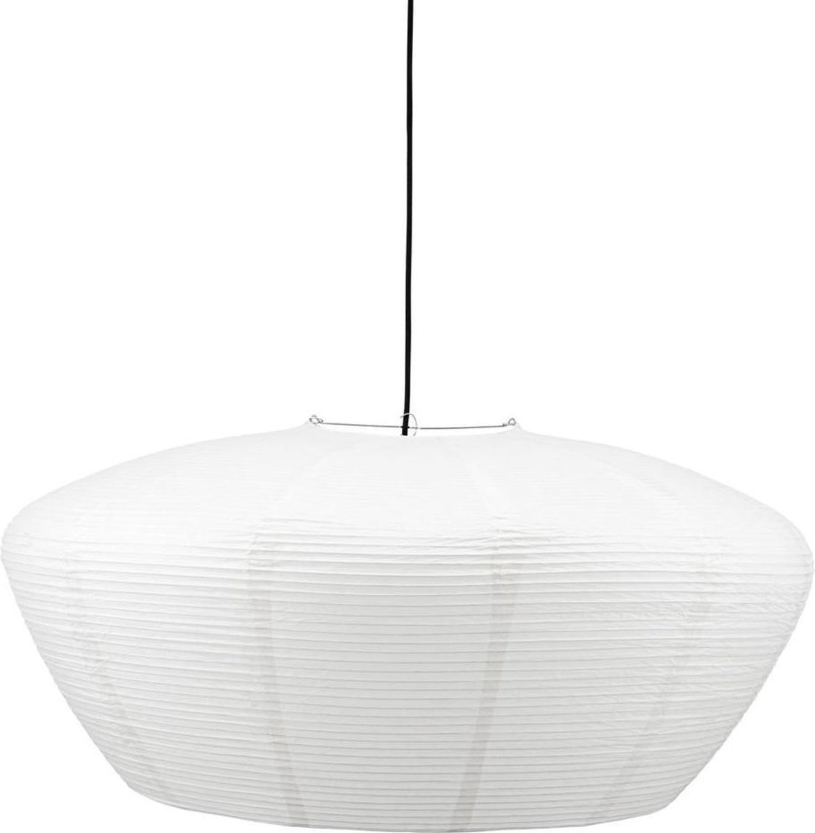 House Doctor Paralume Bidar Ø 50 cm bianco