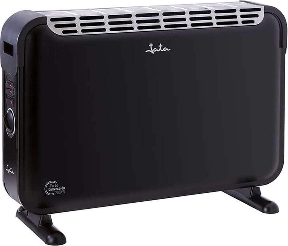 Convector Jata C214T | 2000 W | Turbo | Negro