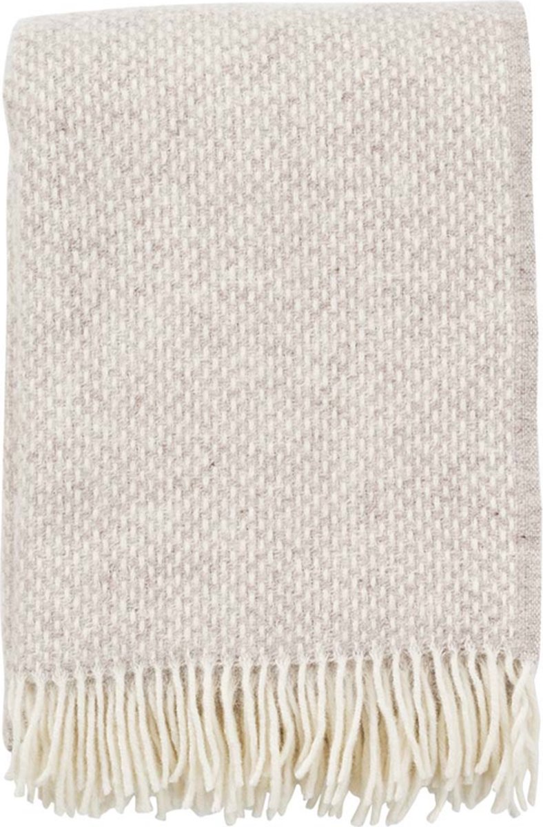Klippan Yllefabrik Manta Preppy Beige melange