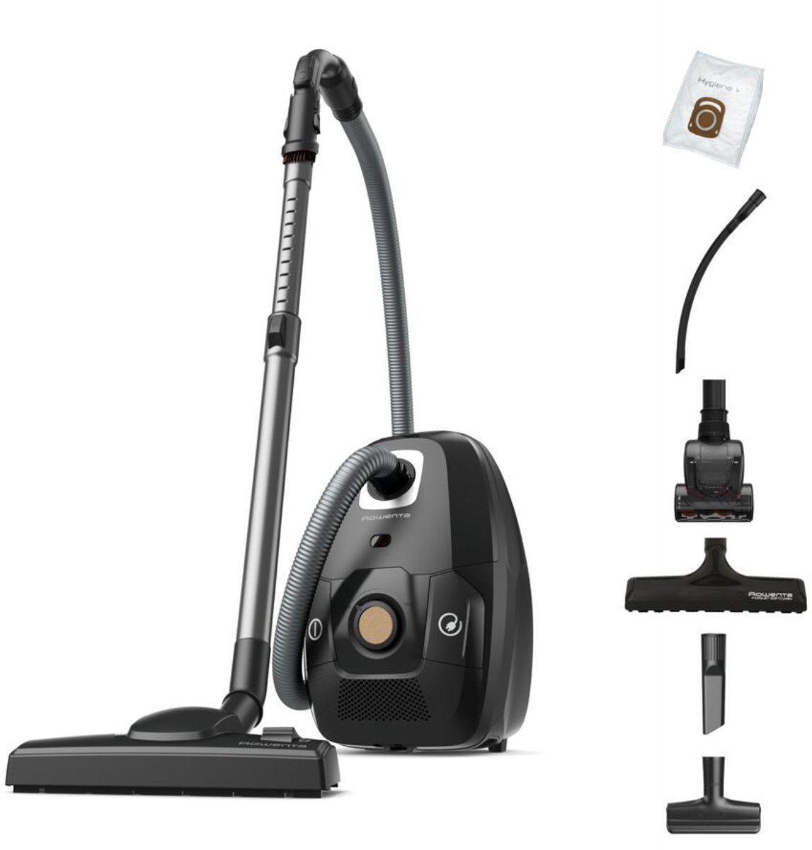 Rowenta Green Force Effitech RO6189 4,5 L Aspiradora cilíndrica Secar 400 W Bolsa para el polvo