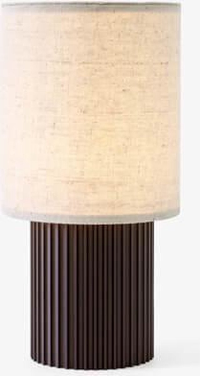 &Tradition Lámpara de mesa Manhattan portable SC52 Bronzed brass