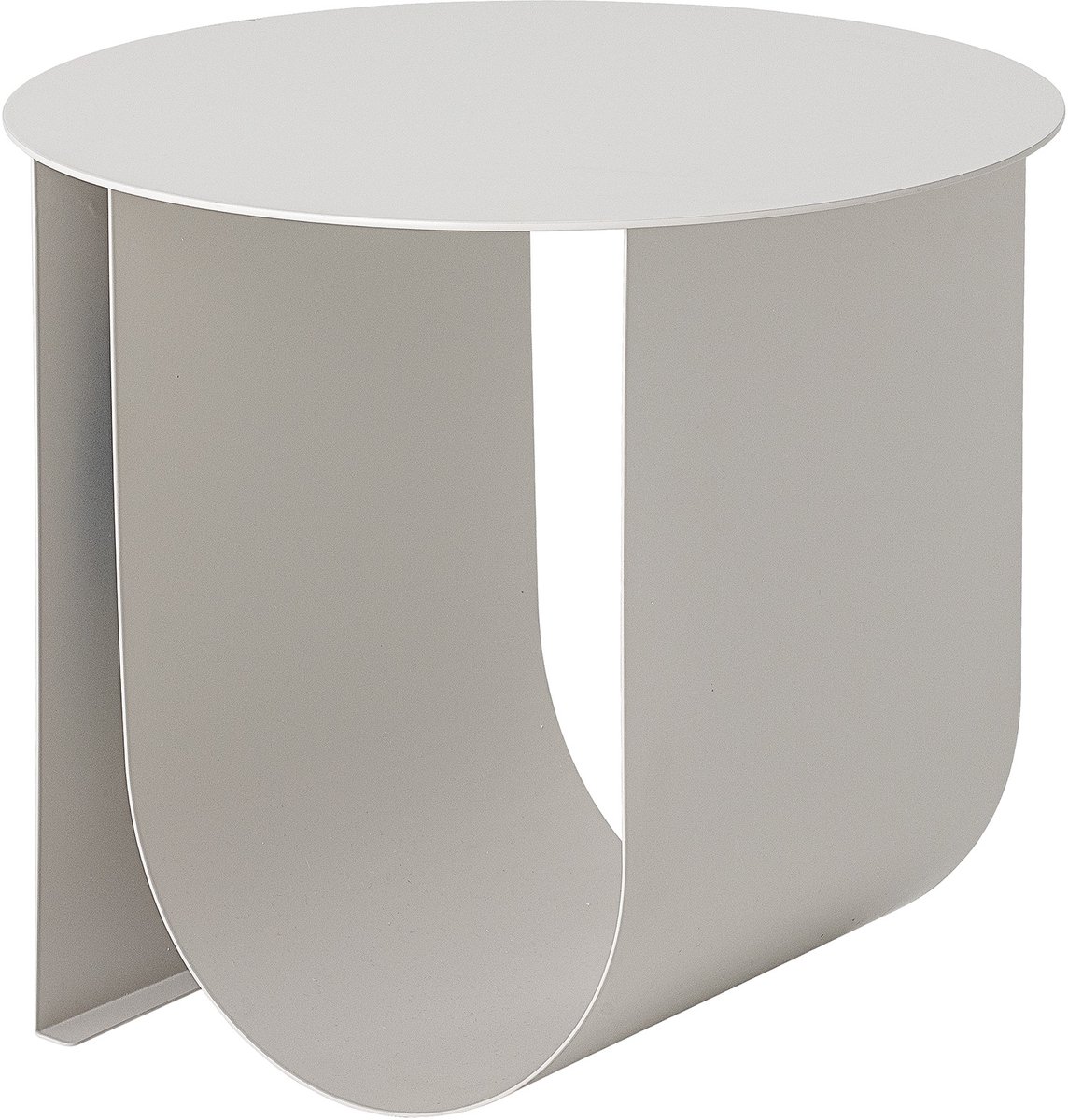 Bloomingville Tavolino Cher Ø 43 cm Grigio