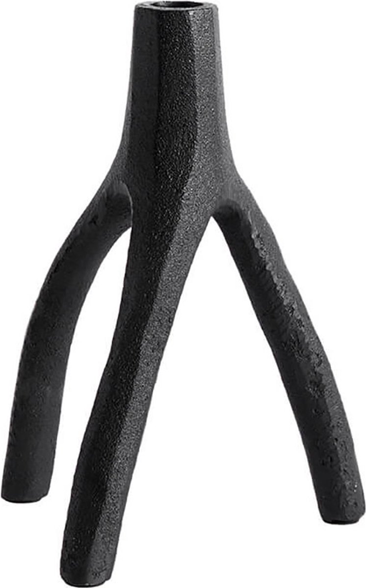 MUUBS Candeliere Aion XL 22 cm nero