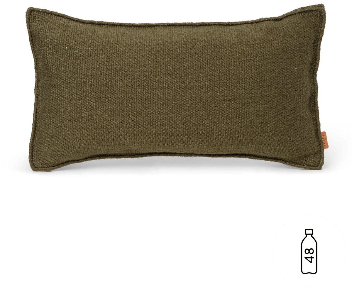 Ferm Living Cojín Desert 28x53 cm Olive